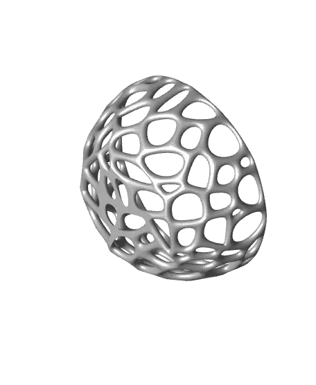 Elegant Voronoi Bowl — modelo 3D