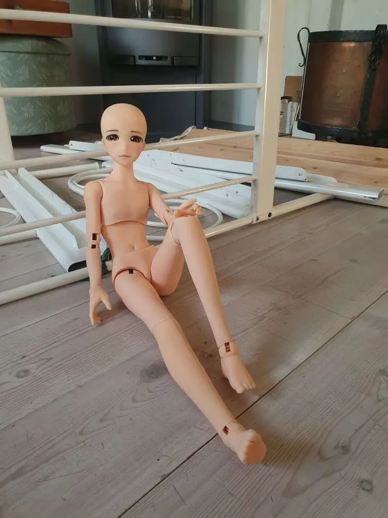 BJD body -- Smart doll compatible trans masc — modelo 3D
