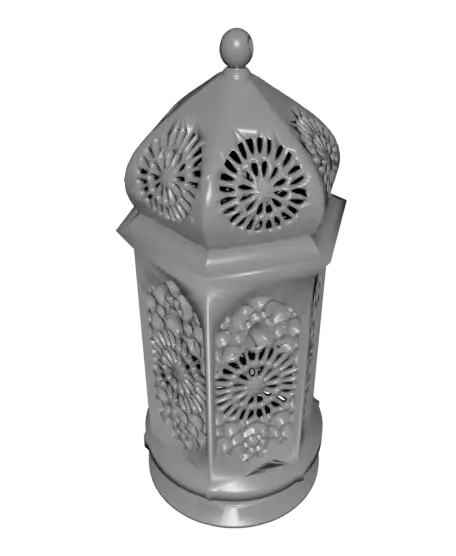 Arabic Style Lantern Tealight — modelo 3D