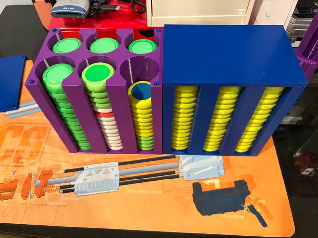 Vortex Disk Holder — modelo 3D