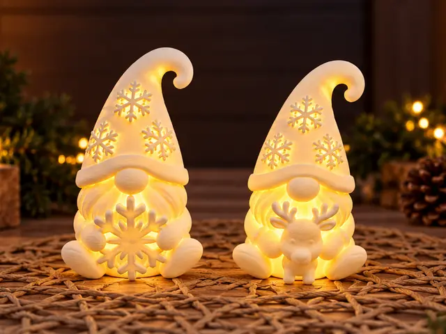 Magische Weihnachtswichtel – Winterzauber mit LED — modelo 3D