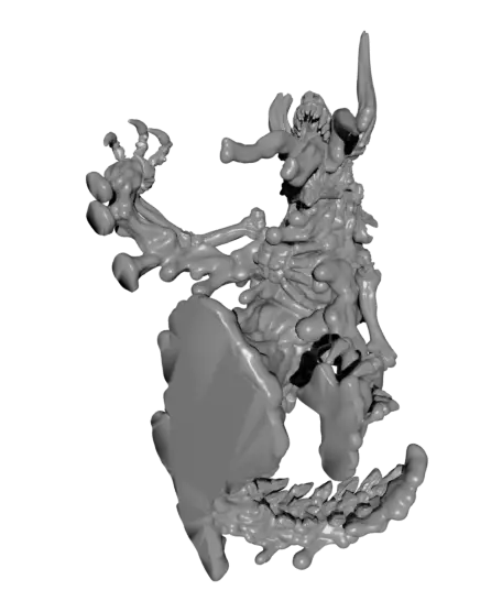 The Gelatinous Tarrasque — modelo 3D