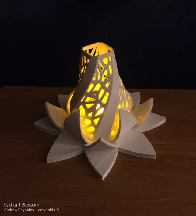 Radiant Blossom — modelo 3D