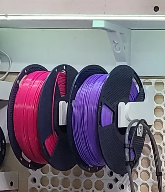 Multiboard Filament Spool Roller Wall Mount — modelo 3D