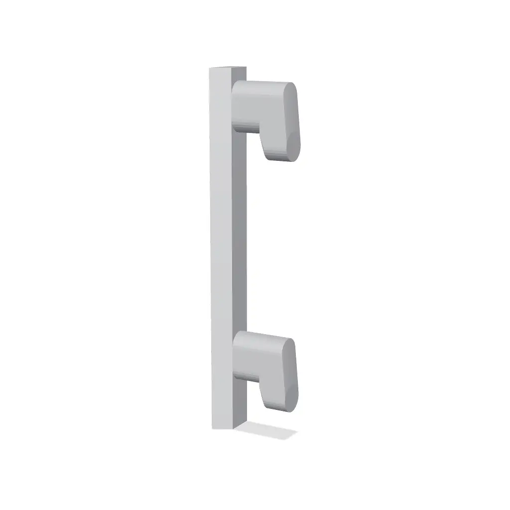SKADIS slide-in drop-lock hook bars — modelo 3D