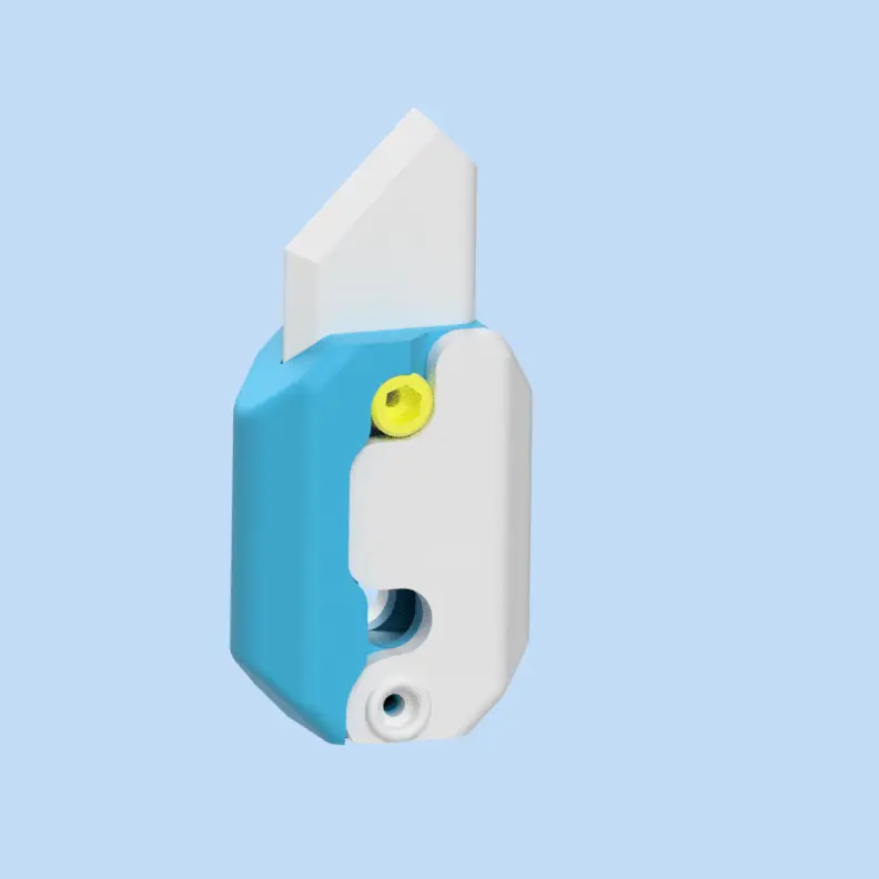 TIKTOK GRAVITY KNIFE FIDGET TOY — modelo 3D