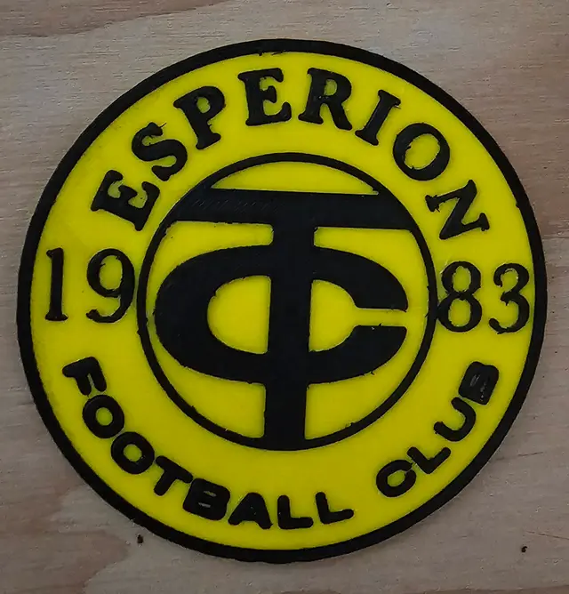 Aoashi Tokyo Esperion FC Logo — modelo 3D