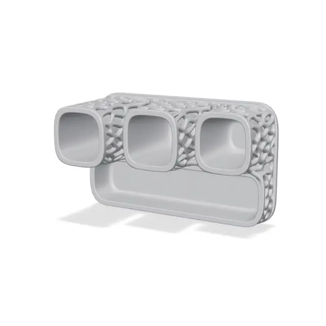 Organic Lattice Desktop Organizer — modelo 3D