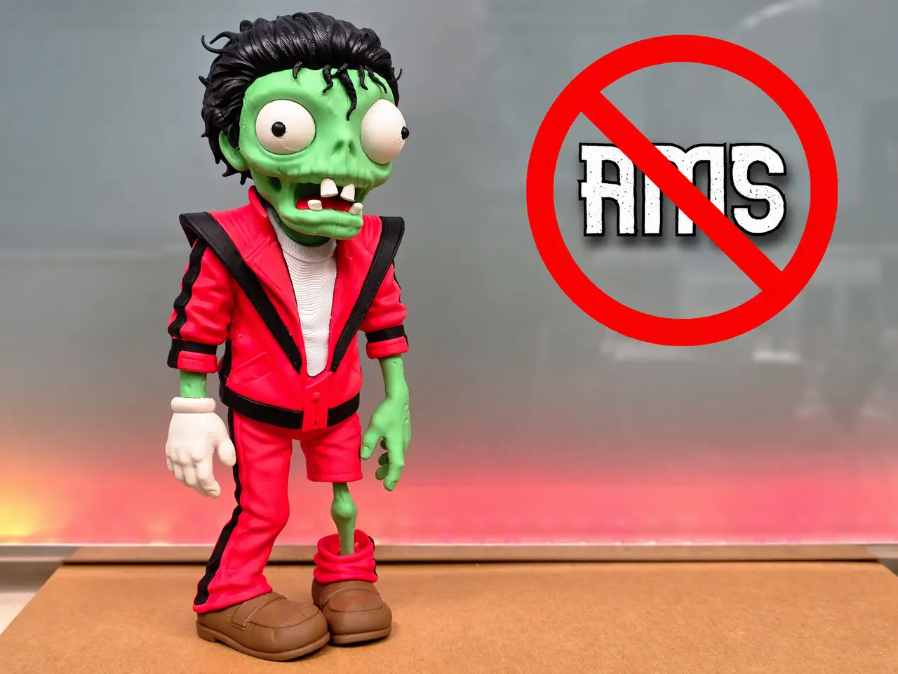 Michael Jackson Zombie / NO AMS — modelo 3D