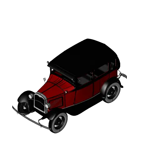 Vintage Car — modelo 3D