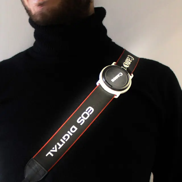 Lens cap holder for 58mm diameter lens — modelo 3D