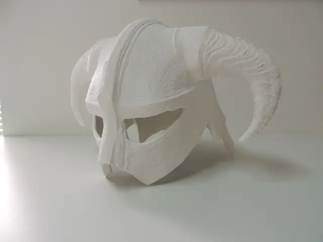 Dovahkiin Helmet Full Size Remix — modelo 3D