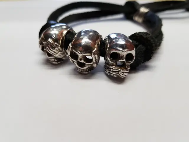 three wise skull — modelo 3D