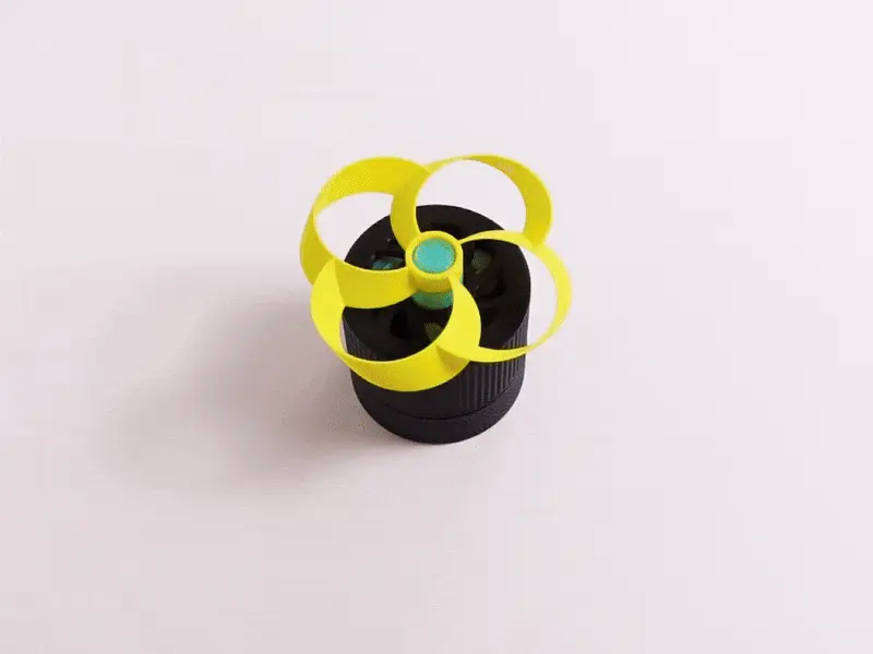 Toroidal Launcher V2 - High RPM Propeller Launcher — modelo 3D