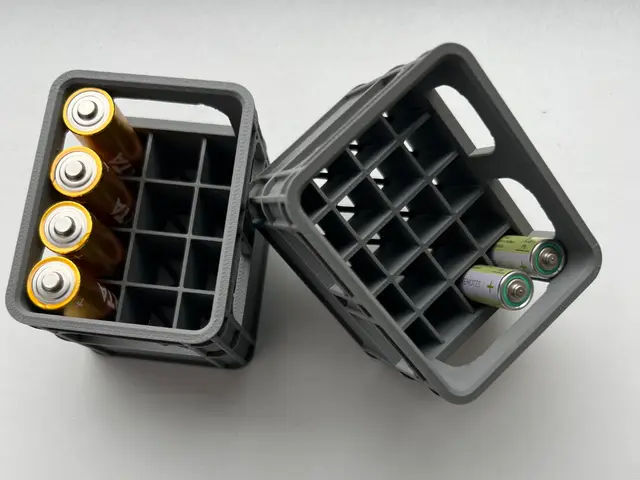Beer battery crate — modelo 3D