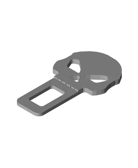 Skull Seat Belt Plug (Alarm Stopper) — modelo 3D