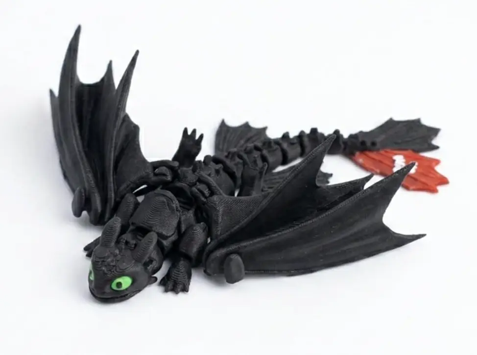 Articulating toothless — modelo 3D