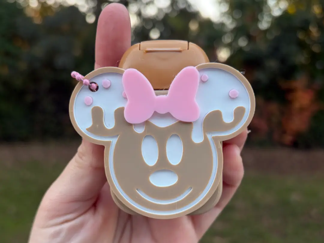 Minnie Gingerbread Sanitizer Holder — modelo 3D