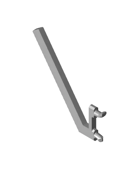 Multiboard Peg Standard Large Thread Spool Holder (For Sewing) — modelo 3D