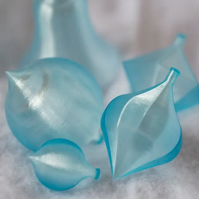 Vase mode Christmas tree baubles — modelo 3D