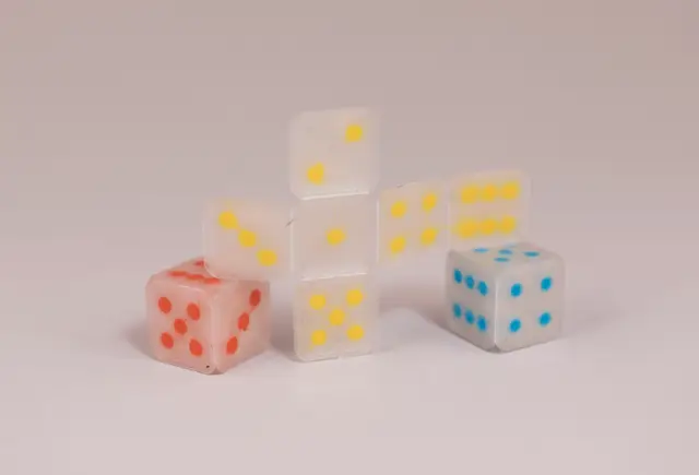 Simple 16mm Dice // Single and Dual Color — modelo 3D
