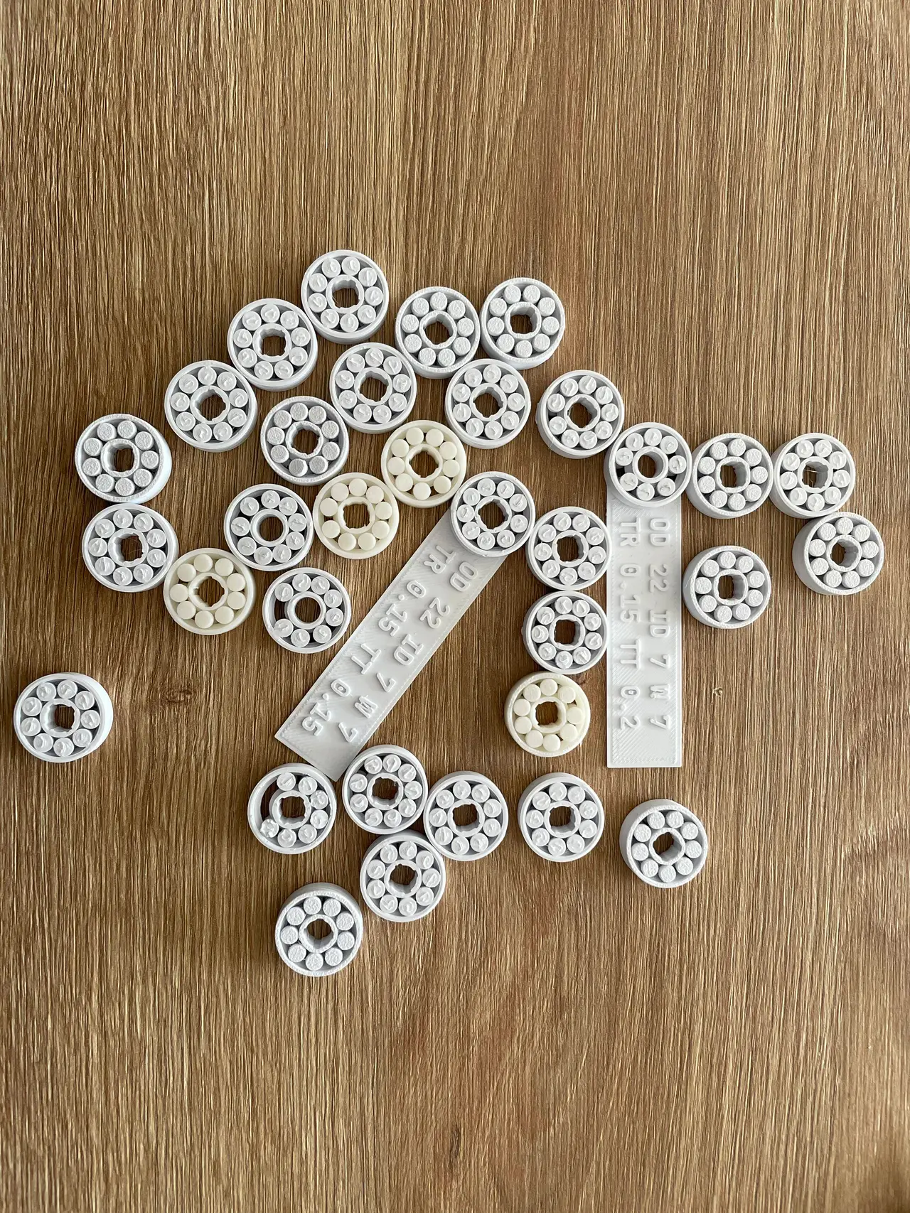 Ultimate 608 Bearing with Calibration Kit V2 — modelo 3D