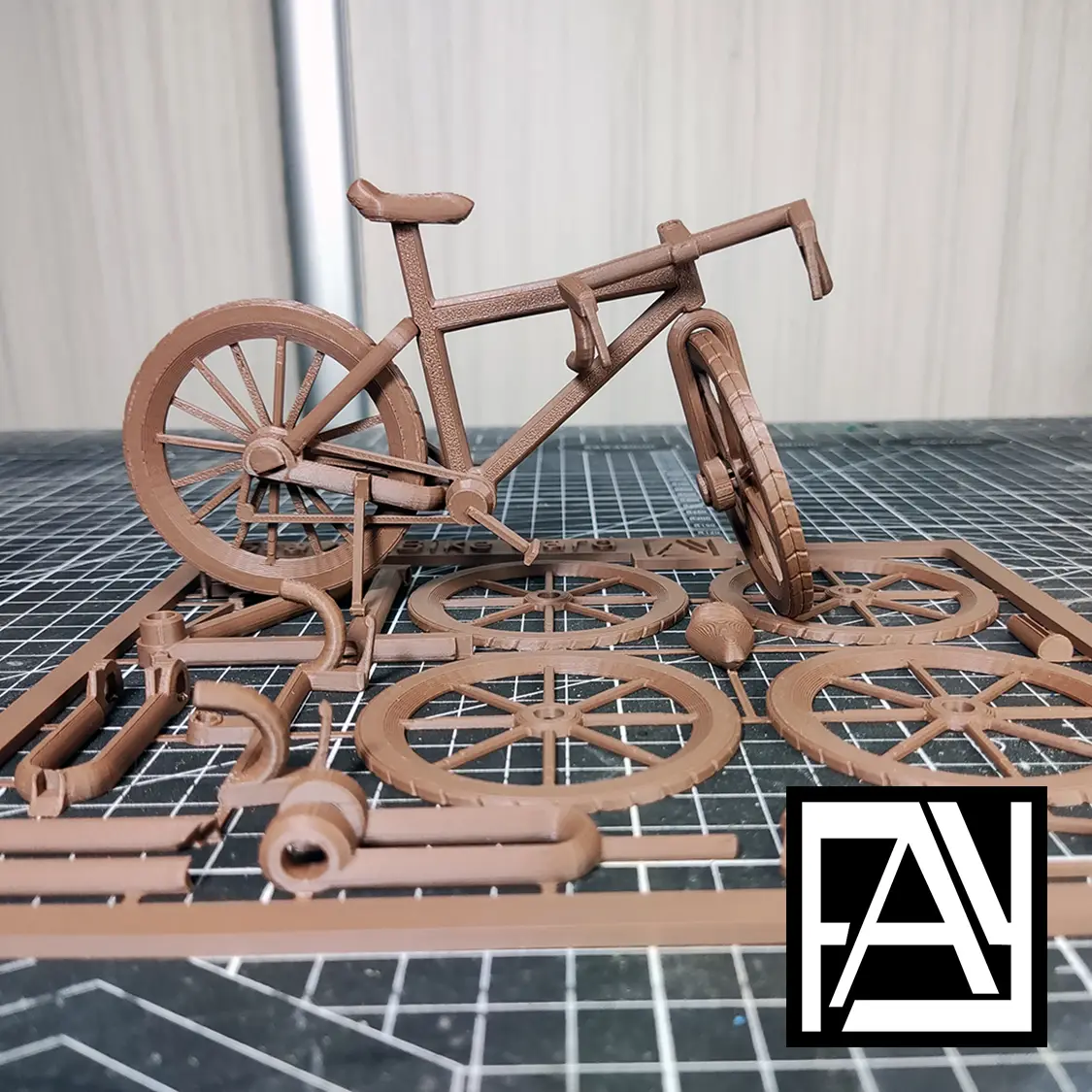 Mini Bicycle Kit Card — modelo 3D
