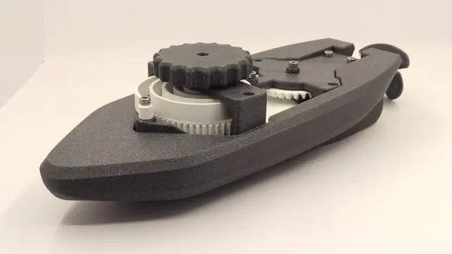 wind-up Bathtub Boat V5 - with benchmark test - Badewannen Boot zum Aufziehen - Funktionsfähig — modelo 3D