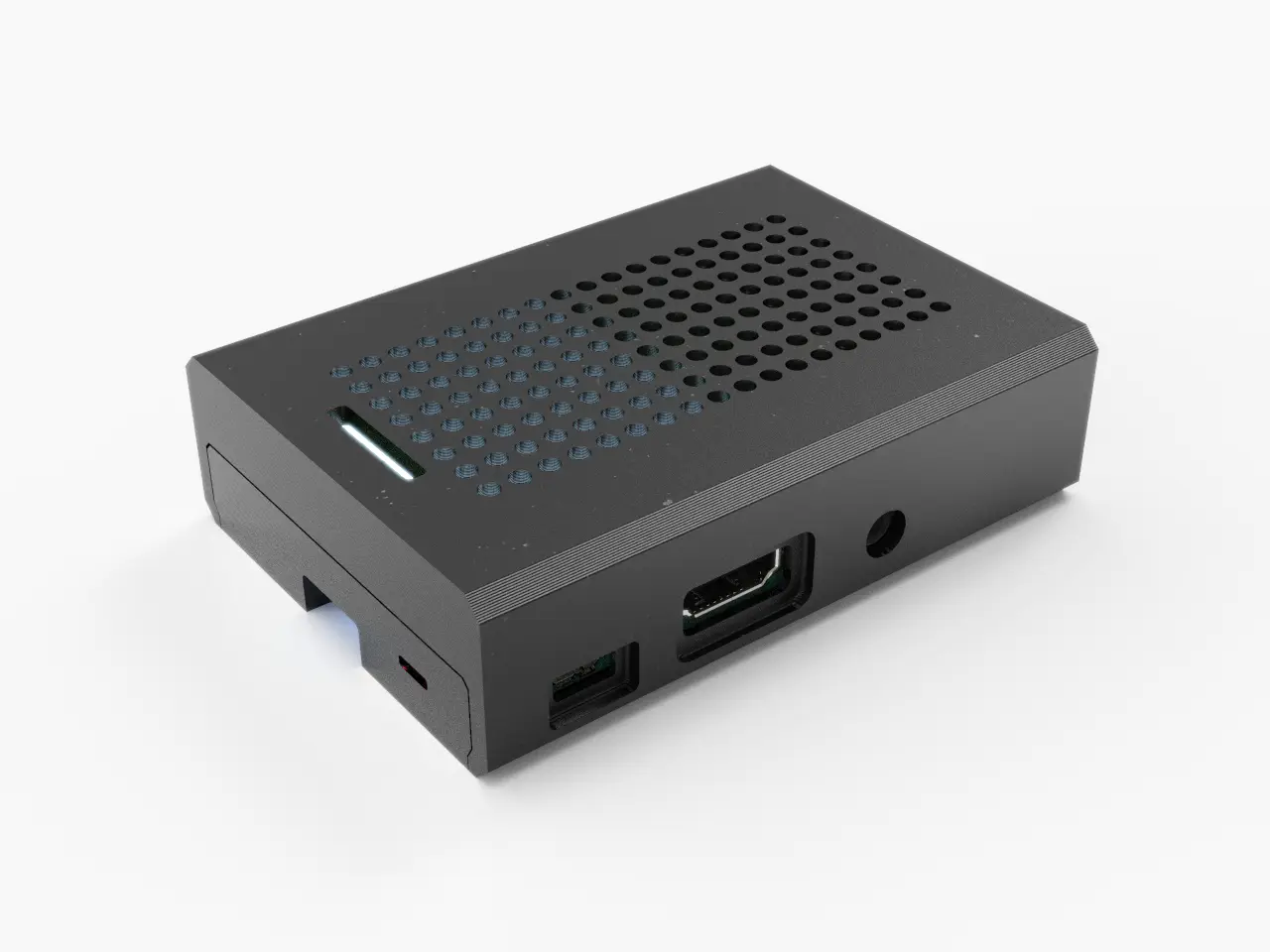 Case for Raspberry Pi 3b+ and SenseHat — modelo 3D