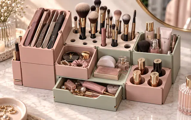 Modular Makeup Organizer — modelo 3D