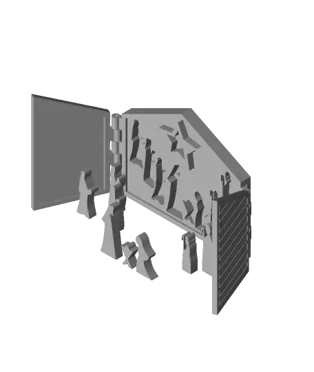 Christmas Nativity — modelo 3D