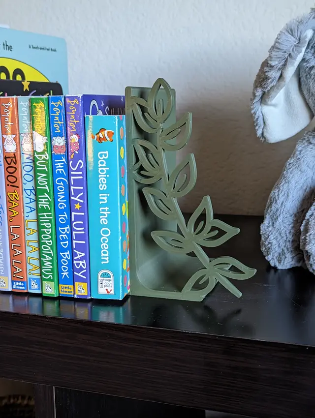Decorative Leaf Book Ends — modelo 3D
