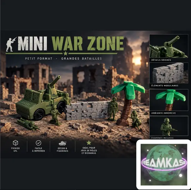Mini War Zone — modelo 3D