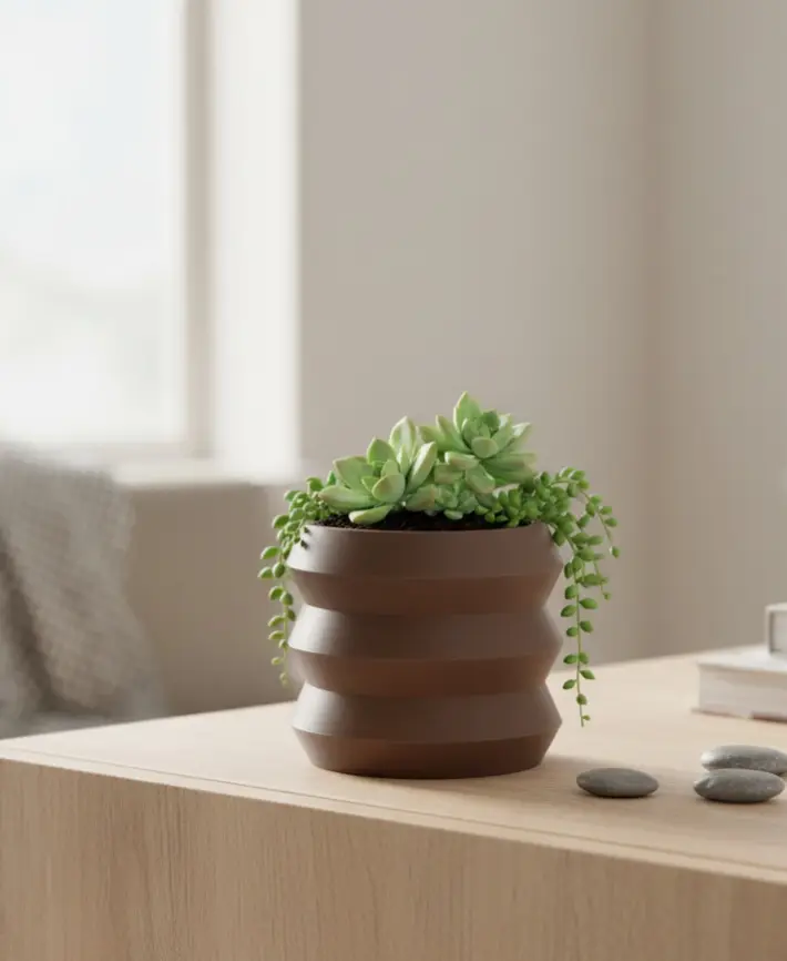 Modern Vertical Plant Holder — modelo 3D