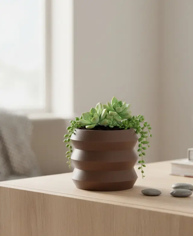 Modern Vertical Plant Holder — modelo 3D