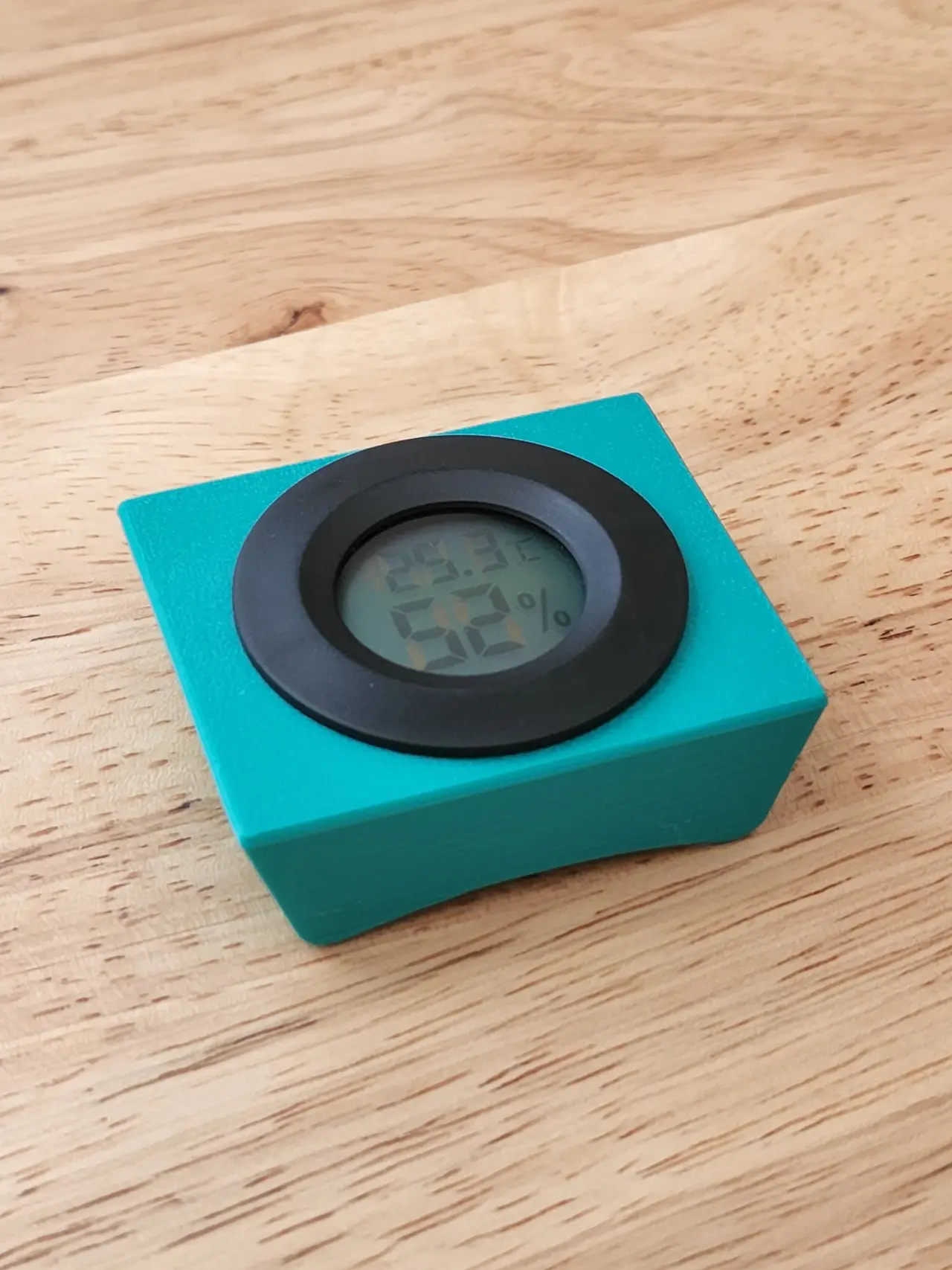 Frame for Round Hygrometer for Shrink-Wrapped Filament Reel — modelo 3D