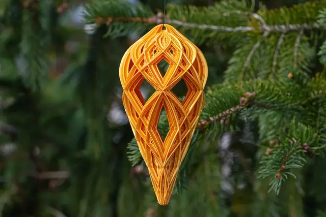 Christmas Teardrop Ornaments — modelo 3D