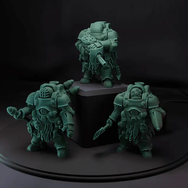 nautical raider power armour — modelo 3D
