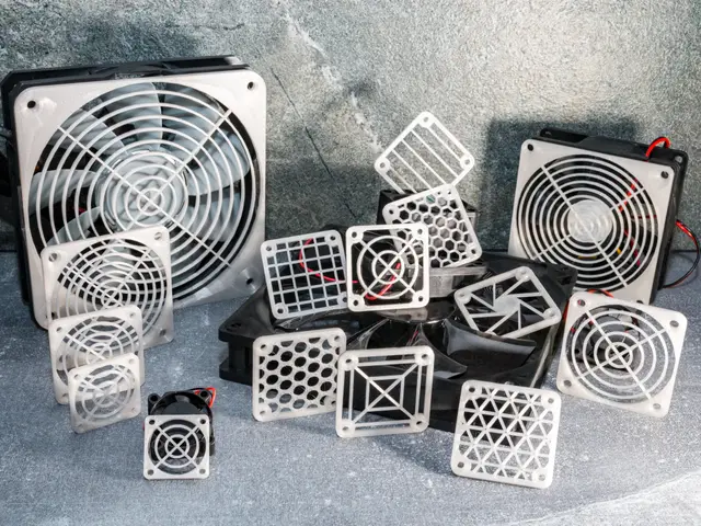 Customizable Fan Grill Cover — modelo 3D