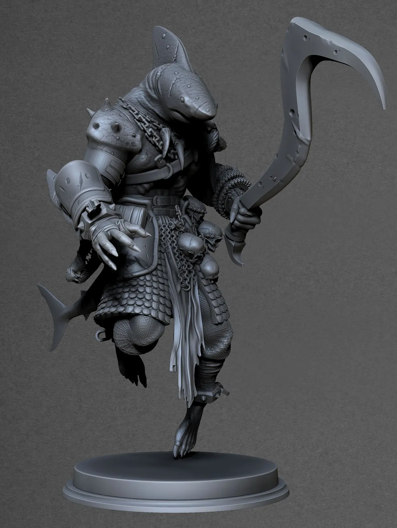 KING SHARK — modelo 3D