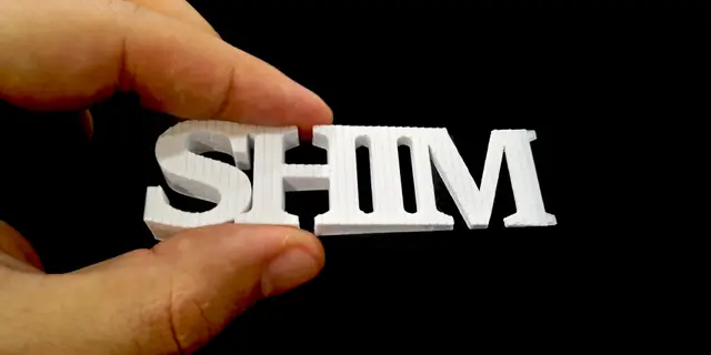 Shim the shim — modelo 3D