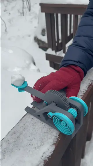 Winter Catapult - Snowball Fight — modelo 3D