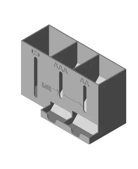 Battery dispenser.stl — modelo 3D