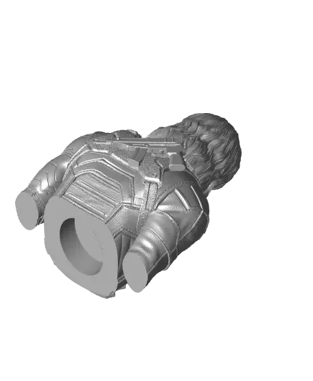 Winter Soldier bust — modelo 3D