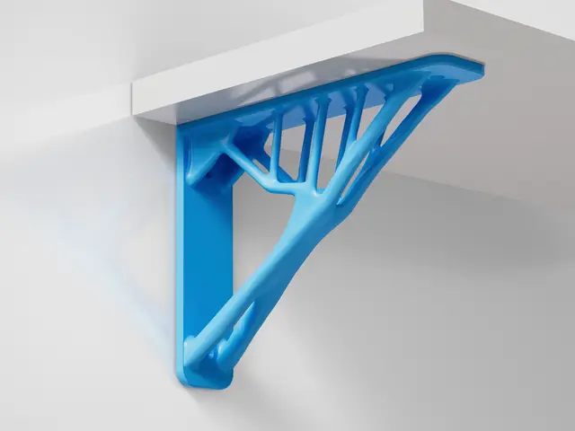 Shelf Bracket Topology Optimized — modelo 3D