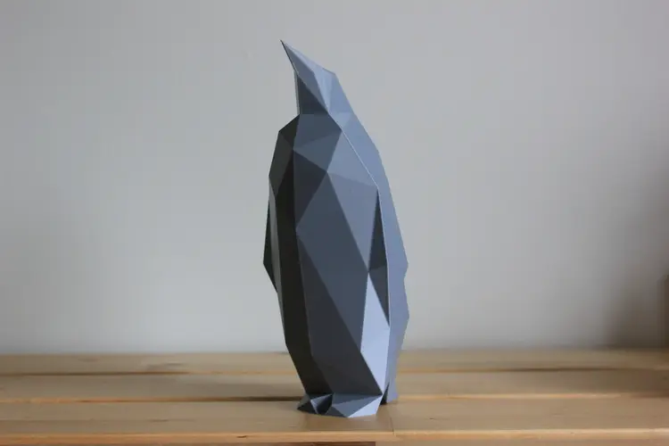 Low Poly Penguin — modelo 3D