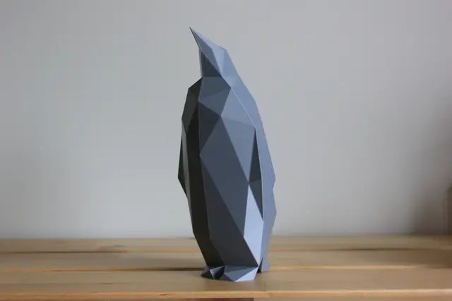 Low Poly Penguin — modelo 3D