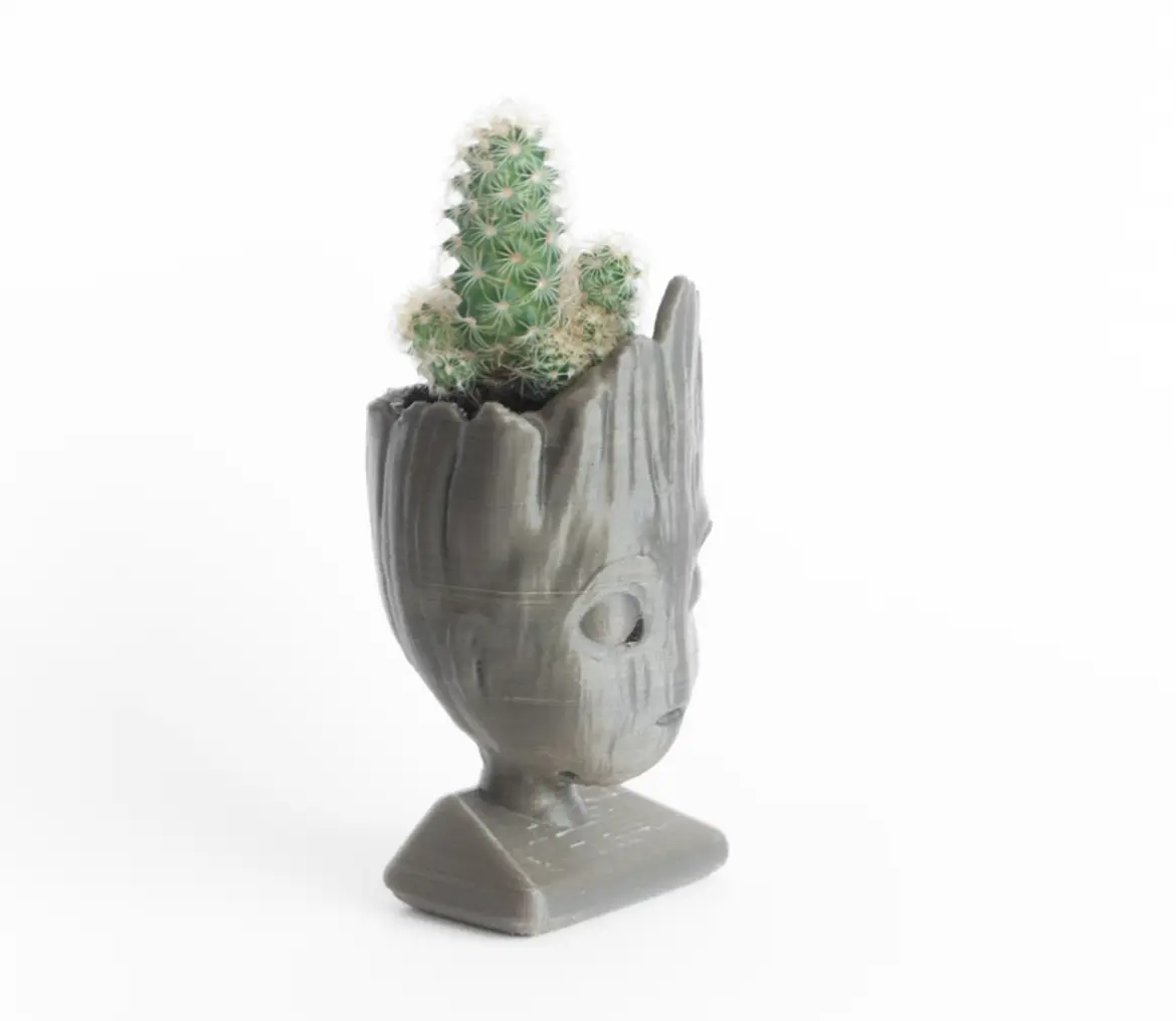 Baby groot (remixed) head planter — modelo 3D