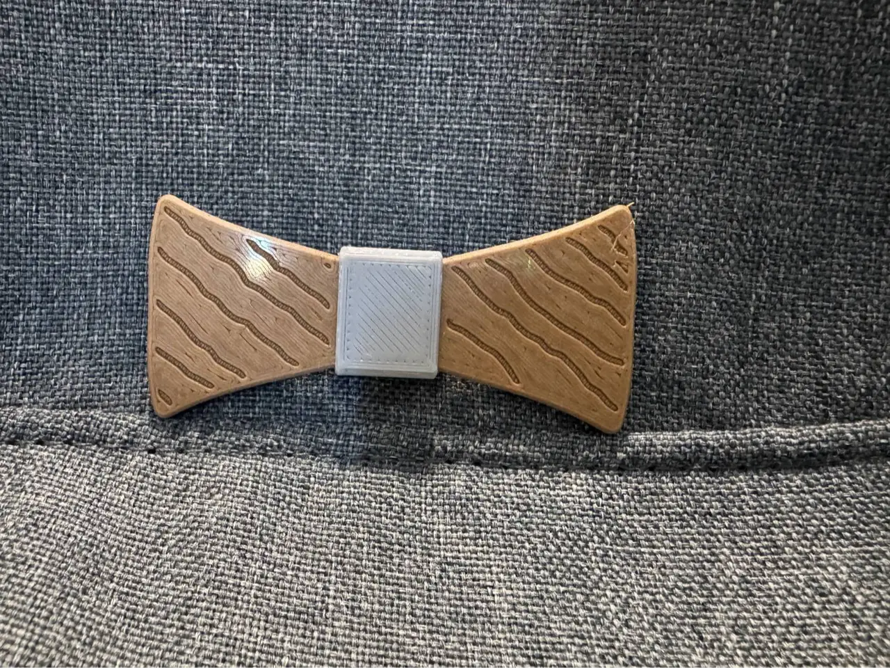Wooden Bow Tie — modelo 3D