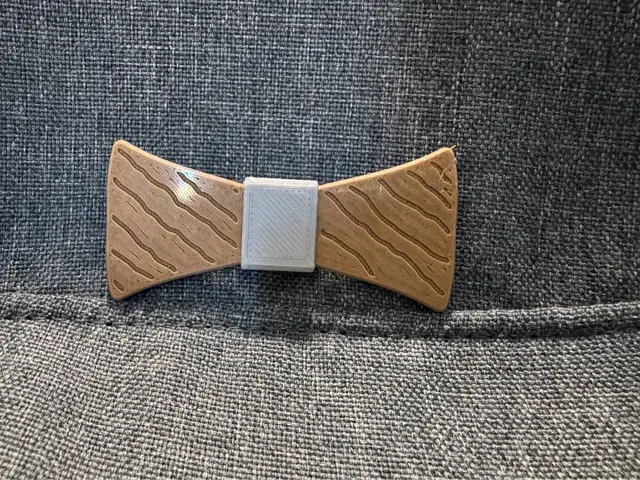 Wooden Bow Tie — modelo 3D